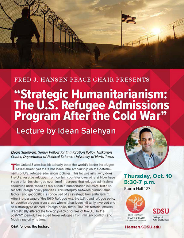 Strategic Humanitarianism: The U.S. Refugee Admissions Program After the Cold War